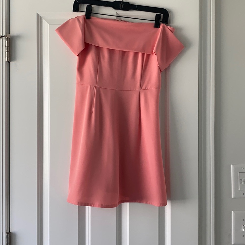 WORN ONCE By The Way off shoulder dress size small